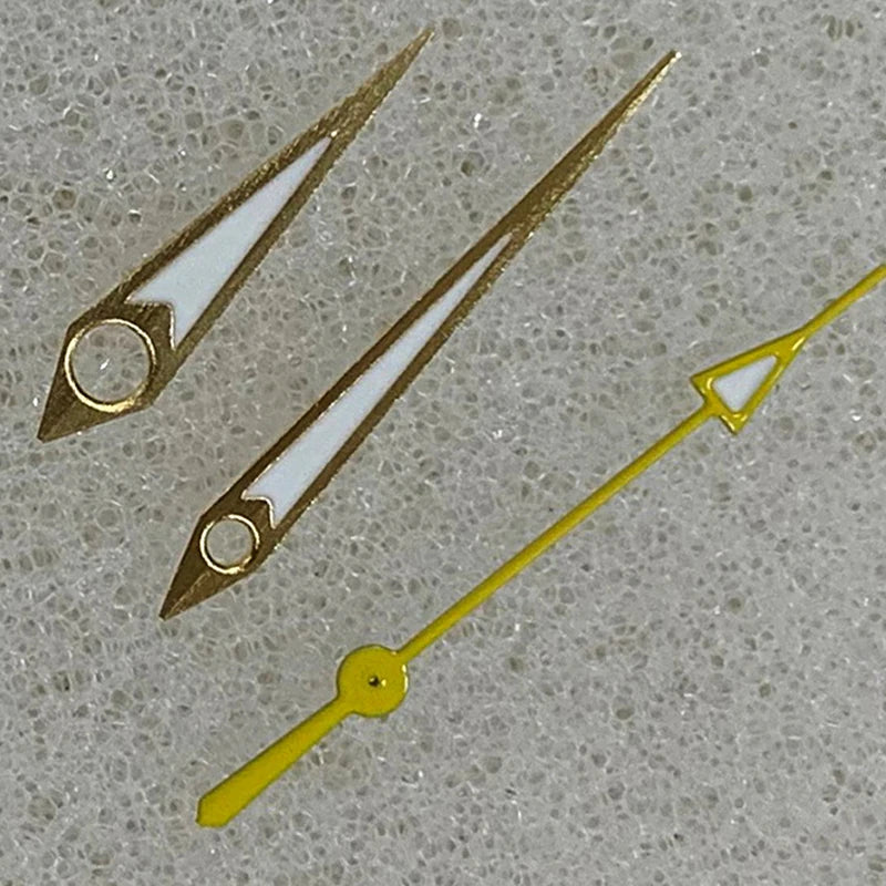 Watch Hands For NH35 NH36 Movement GS Luminous Hands Needle Silver Gold New Design Watch Accessories Hands Movement NH35/364R/7S