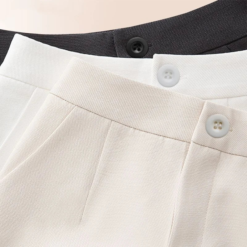 Koreon Fashion Women Suit Shorts Summer Streetwear Office Lady High Waist Solid All-match Loose New Casual Sports Short Pants