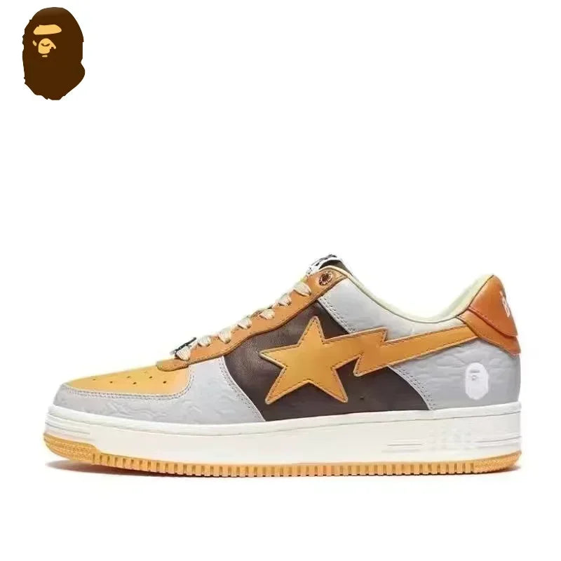 A BATHING APE Bape Sta X Marvel Hero Collection Co Branded Niche Street Vibe Fashion Casual Board Shoes Trend Shoes