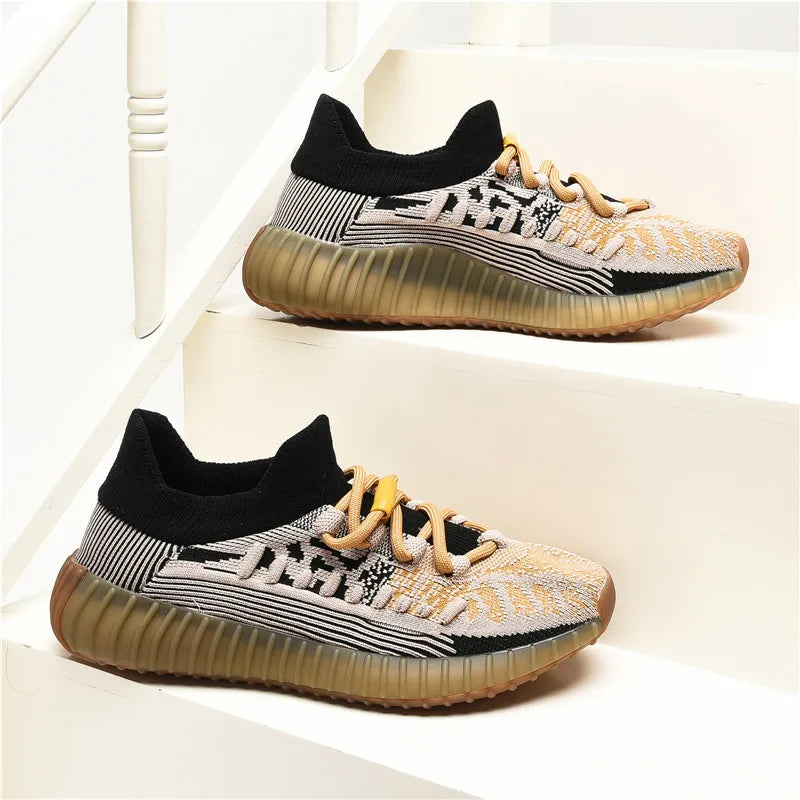 Free Breathe Soft Sole Lightweight Mesh Casual Sports Socks Shoes