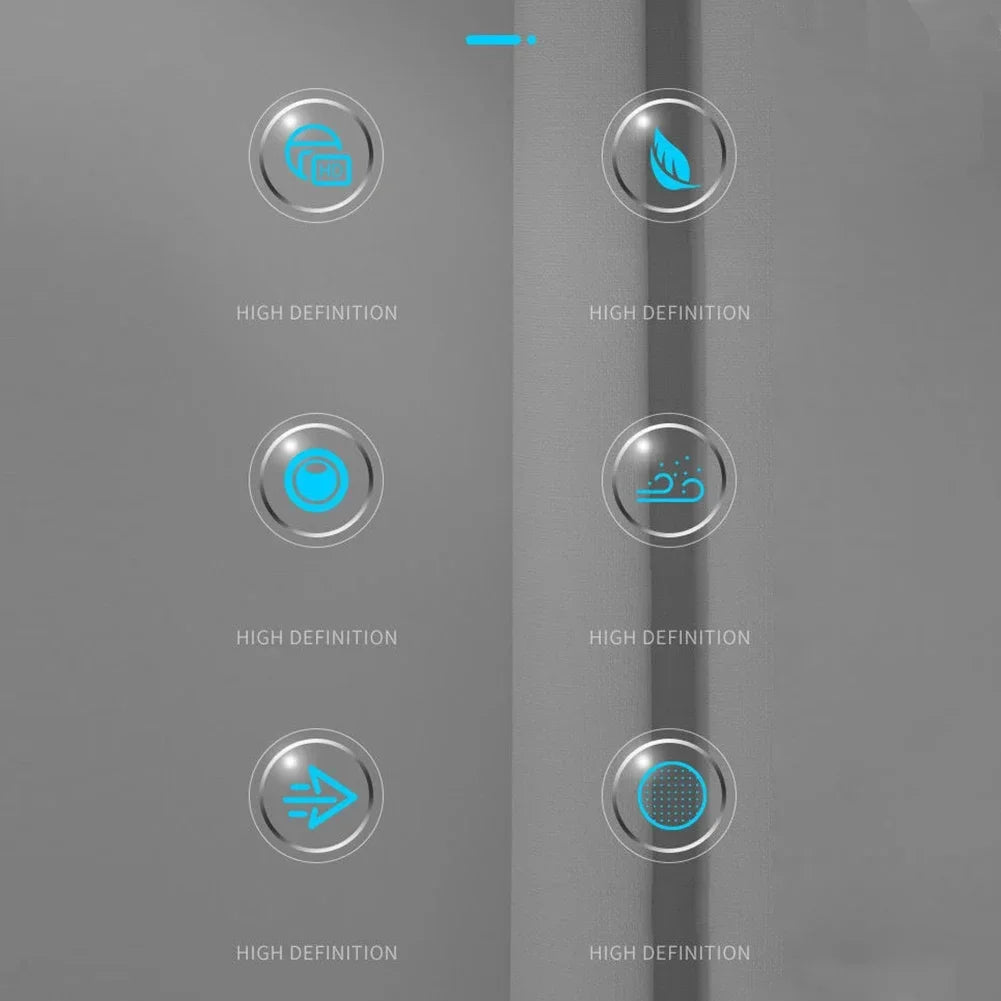 Highdefinition Protective Goggles Full Face Protection Transparent Riding Goggles Antispray Antidust Antifog And Antiwind Mask